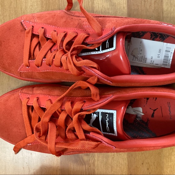 Puma Suede Classic x MAC TWO Fiery Red - Picture 6 of 7